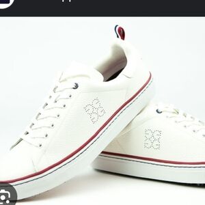 G/FORE White and‎ Cream Sneakers 11.5